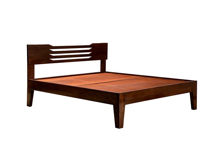VIVDeal Teak Álvaro Queen Bed
